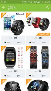 Geek store has 5 coupons today! Geek Smarter Shopping Apps On Google Play