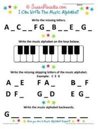 I Can Write The Music Alphabet Worksheet Piano Teaching Resources Piano Teaching Teaching Music