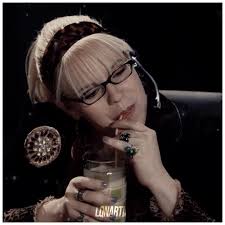 Spencer Reid and Penelope Garcia