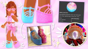 Can you wear jelly platform sandals with socks? New Jelly Platform Heels Mermaid Halo 2020 Revealed More Royale High Tea Updates Youtube