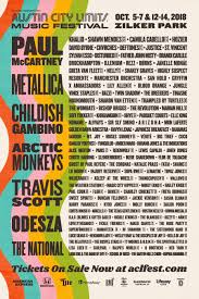 Returning for its 18th year in october 2021, austin city limits (acl) music festival boasts an impressive lineup including some of the biggest names in music. Verb Music Austin City Limits 2018 Verb