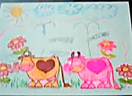 This tissue paper valentine card was created by the free kids crafts team especially for you to show friends and …. Card Making For Kids