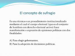El sufragio es una capacidad especial que el orden jurídico reconoce a determinadas personas para participar en la integración de los órganos de poder público.es un derecho subjetivo. La Constitucion En El Estado Constitucional Ppt Descargar