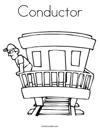 You can print or color them online at getdrawings.com for absolutely free. Conductor Coloring Page Twisty Noodle