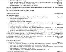 Maybe you would like to learn more about one of these? Bac RomanÄ 2017 Subiecte Barem Èi RezolvÄri La Examenul De RomanÄ