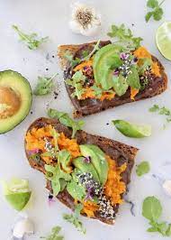 Sweet Potato Avocado Tartine Recipe Veggie Society Recipe Tartine Recipe Recipes Food