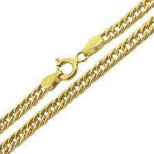 Corrente ouro amarelo 45 cm. Corrente De Ouro Masculina Italiana Elos Ocos 12g Rdj Joias