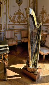 Chateau De Chantilly Oise Musee Conde Grands Appartements Salon De Musique Harpe Anglaise Xixe Harp Antiques Old World