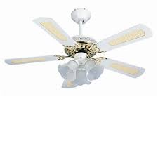 Indoor/outdoor lighting, ceiling fans & more. Global San Diego 42 3 Light White And Brass Ceiling Fan With Reversible White And Cane Or White Blades Innovate Electrical Supplies Ltd