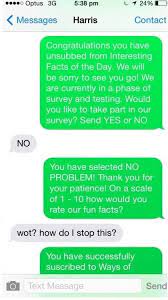 Not good, that's for sure. 11 Replies To Spam Ideas Funny Texts Text Messages Funny Text Messages