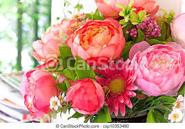 The book has some beautiful floral botanical prints in it, such as the ones you see below. Flowers Bouquet Canstock