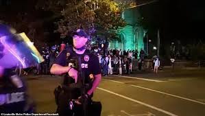 Check spelling or type a new query. Blm Mob In Louisville Smash Library Windows And Throw Flare As Cops Declare Unlawful Assembly Daily Mail Online
