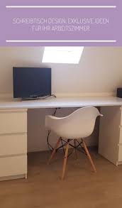 Buro Unter Schragem Dach Ikea Malm Eames D Arbeitsplatz Bureau D Buro Unter Schragem Dach Ikea M Ikea Malm Malm Ikea Malm Schreibtisch