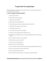 Target Interview Questions This Or That Questions Interview Questions Interview Tips