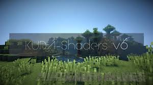 Open the home menu and write the following in the search bar: Kuda Shaders V 6 2 81 1 9 Shader Packs Mc Pc Net Minecraft Downloads