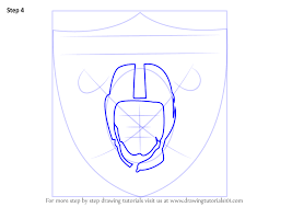 Learn How To Draw Oakland Raiders Logo Nfl Step By Step Drawing Tutorials Oakland Raiders Logo Raiders Symbol Oakland Raiders