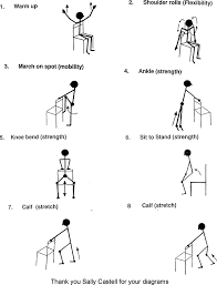 Pin By My Yoga On Exercises For Older Adults Home Exercise Program Senior Fitness Chair Yoga