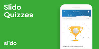 Test your knowledge on a variety of subjects, such as music, history, and food, and compare your score through a leaderboard. Host An Interactive Live Quiz Slido