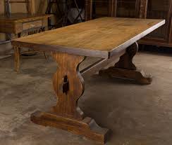 French Monastery Trestle Table This Handsome Trestle Table Is Made Of Platane Wood Similar To Trestle Dining Tables Farmhouse Dining Table Trestle Table Plans