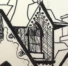 Artist fred kennett has been producing beautiful ink drawings for over 30 years. How To Draw A Beautiful House In Pen And Ink Online Art Lessons