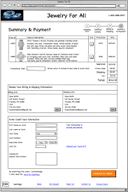 Sample Web Page Mock Up Step 4 In The Checkout Process This Was Created Using Balsamiq Mock Ups Website Design Mocking Wireframe