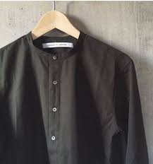 Now looking for cheap jeans jacket. Men Uniqlo And Lemaire Navy Collarless Long Sleeve Pull Over Shirt M Clothes Kurta Designs Shirts