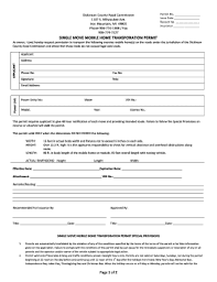 Maybe you would like to learn more about one of these? Fillable Online Single Move Mobile Home Transporation Permit Fax Email Print Pdffiller