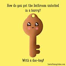 How Do You Get The Bathroom Unlocked In A Hurry With A Doo Key Learn Funny Jokes