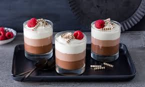 Schwarz Weisse Mousse Rezept Dessert Rezepte Einfach Einfacher Nachtisch Dessert Ideen