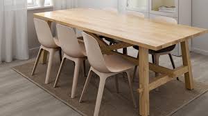 Crafted of sturdy wood, this attractive dining table includes tapered legs for a stylish aesthetic. Buy Dining Room Furniture Tables Chairs Online Ikea