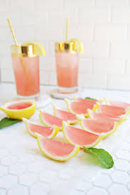 Pink Lemonade Jello Shots A Beautiful Mess Recipe Lemonade Jello Shots Jello Shot Recipes Fun Drinks