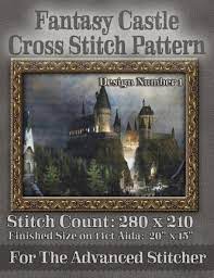 You will also find patterns of a celestial, zodiac and even medieval flair. Fantasy Castle Cross Stitch Pattern Tracy Warrington 9781503081741