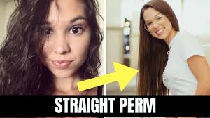Maybe you would like to learn more about one of these? Getting A Straight Hair Perm Youtube
