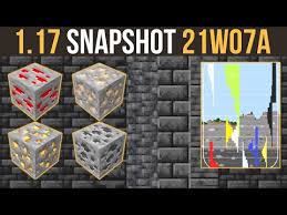 Minecraft fans must be quite content right now! Minecraft 1 17 Snapshot 21w07a Grimstone New Ore Generation