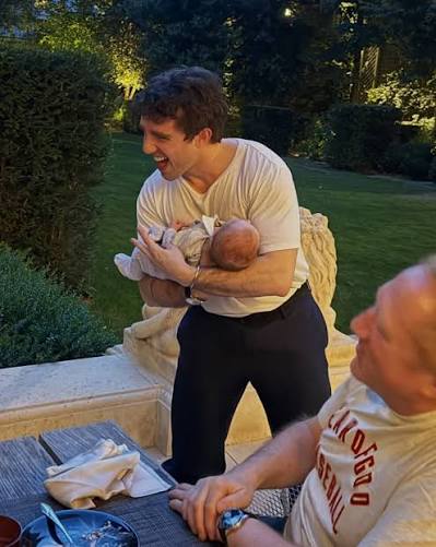 Salma Hayek is a grandma! The actress, 59, welcomed her first grandchild as her stepson, François Pinault Jr. - son of Salma's husband François-Henri Pinault - welcomed a baby boy to the