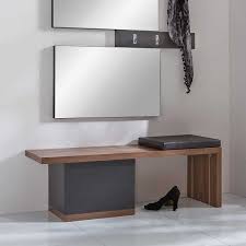 Garderobenbank Cruzca Mit Nussbaum Furniert Garderobe Mit Bank Garderobenbank Garderoben Set