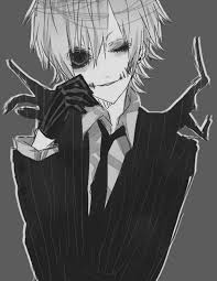 Black And White Anime Boy Scary Creepy Guy El Extrano Mundo De Jack Dibujos Peliculas De Terror