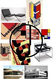 Moodboard Stijlrichting Bauhaus Bauhaus Salon Comedor Salones
