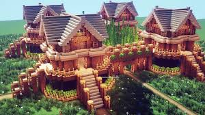 In diesem video zeige ich euch alles vom grundriss bis zum fertigen haus in minecraft 1.14. Wie Baut Man Ein Survival Haus In Minecraft Grosse Eiche Survival Base Tutorial Video Dailymotion