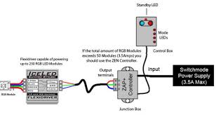 An led indicator light wiring diagram is important for the development procedure in that the ideas will point out the place of lighting details,light switches,socket outlet factors and electrical power outlet factors for appliances and almost every other tools as agreed,to permit installation of conduits. Colour Changing Rgb Led Modules Wiring Schematics