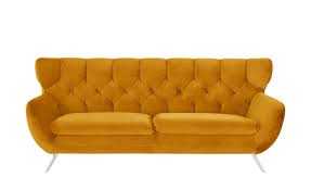 Durchsuchen sie unser umfangreiches angebot an sofa gelb auf made.com. Pop Sofa Caldara Curry Gelb 3 Sitzer Mobel Kraft