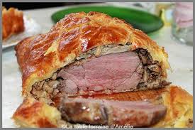 La Table Lorraine D Amelie Filet De Boeuf Wellington Sauce Foie Gras Bœuf Wellington Filet De Boeuf Boeuf En Croute