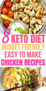 8 Quick Easy Keto Chicken Recipes You Need To Try Chicken Recipes Recipes Keto Diet Recipes