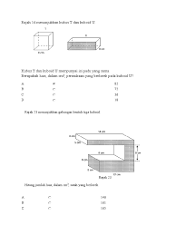 Koleksi soalan percubaan pt3 2016 dan jawapan via panduanmalaysia.blogspot.com. Soalan Kbat Matematik Tahun 6