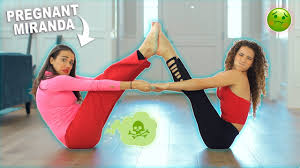 yoga challenge with pregnant miranda