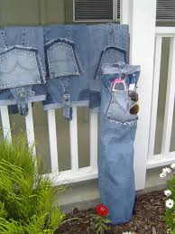 Recycled Jeans To Hold Folding Camping Chairs Blue Jeans Crafts Recycle Jeans Denim Crafts