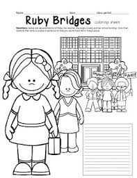 Color in this picture of ruby bridges and share it with others today! Louisiana Ruby Bridges New Improved By Mre S History Emporium