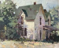 8x10 Oil Painting Of Farmhouse In Missouri Original Work By Nyle Gordon Painting Painting Still Life Original Oil Painting