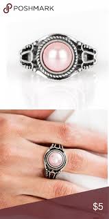 Pink Ring Paparazzi Ocean Outing Pink Ring Stretchable Band Will Fit Most Paparazzi Jewelry Rings Pink Ring Womens Jewelry Rings Rings