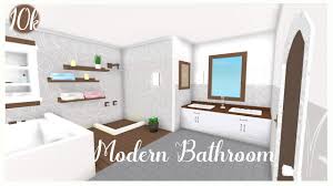 If you are looking for modern living room ideas bloxburg you've come to the right place. Cheap Modern Bathroom 10k Roblox Bloxburg Youtube